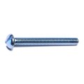 Midwest Fastener #12-24 x 2 in Slotted Round Machine Screw, Zinc Plated Steel, 20 PK 61204